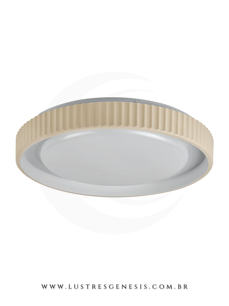 Lustre de Teto Metal e Acr&iacute;lico 50cm DCX02381 G&ecirc;nesis